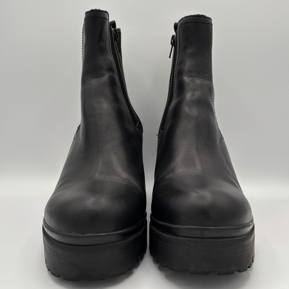Jeffrey Campbell Black Ankle Boots - Picture 3 of 11